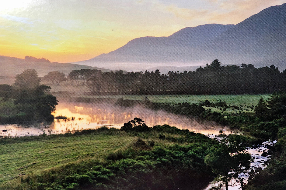 Nebellandschaft in Irland